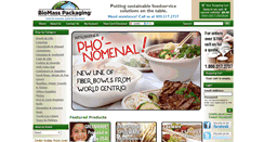 Desktop Screenshot of biomasspackagingstore.com